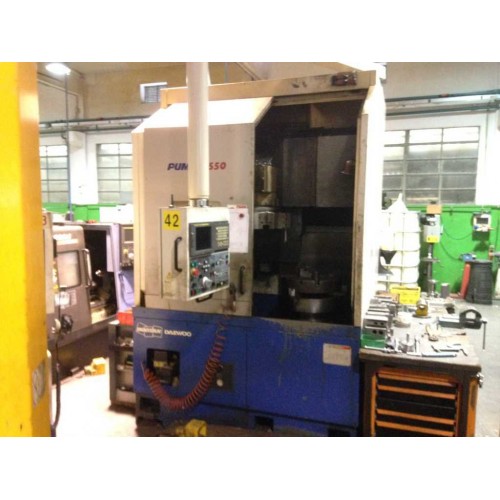 VERTIKAL-DREHMASCHINE DOOSAN PUMA V550