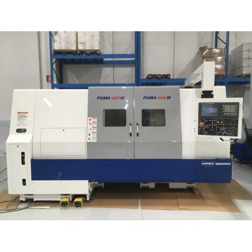 HORIZONTALE-DREHMASCHINE DOOSAN PUMA 400