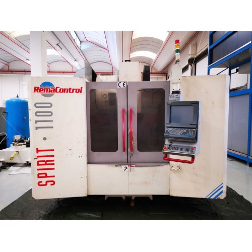 VERTICAL MACHINING CENTER REMA CONTROL SPIRIT 1100 VERTICAL MACHINING CENTER REMA CONTROL SPIRIT 1100